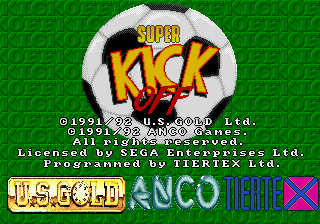Заставка игры Super Kick Off